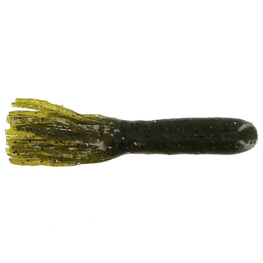 Big Bite Baits Tour Flipper Tube - Green Pumpkin