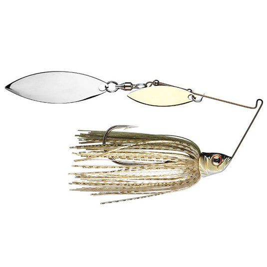 Revenge Baits Deep Runner Nickle and Gold Double Willow Spinnerbaits - Gold Shiner