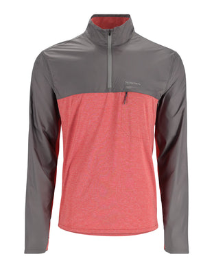 Simms Men's SolarFlex  Half Zip Wind Shirt