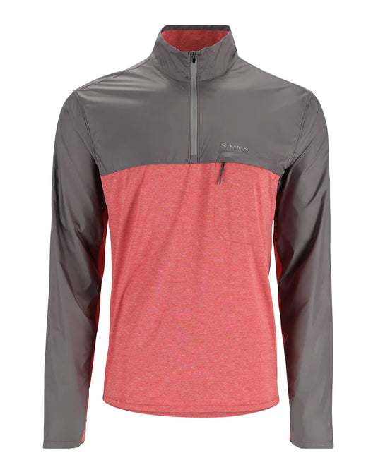 Simms Men's SolarFlex  Half Zip Wind Shirt