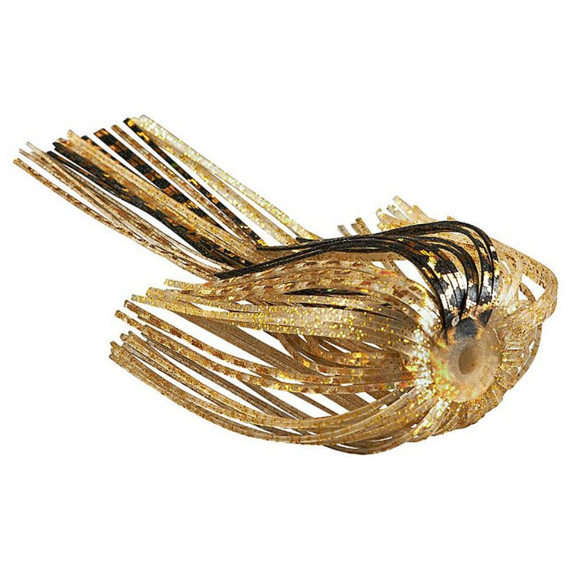 Load image into Gallery viewer, War Eagle Replacement Spinnerbait Skirts - Gold Shiner
