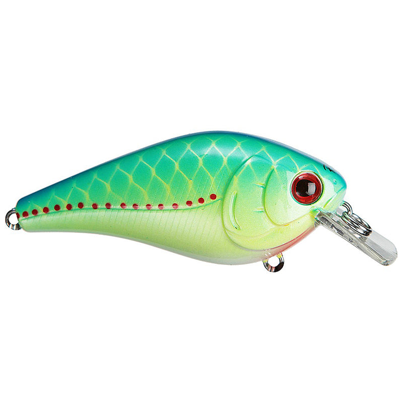 Load image into Gallery viewer, Luck E Strike Rick Clunn Squarebill Crankbaits - Blue Chartreuse
