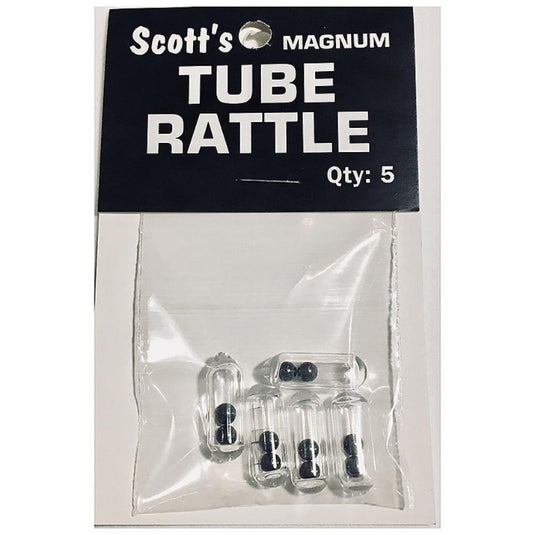 Scott's Magnum Tube Rattle - Clear