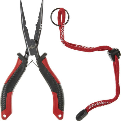 Berkley Straight Nose Pliers - Red/Black