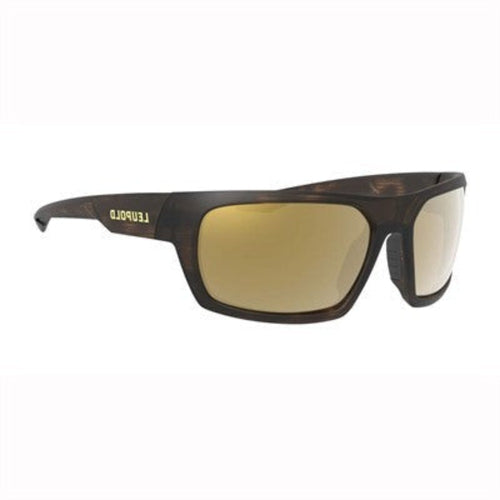 Leupold Packout Shooting Glasses - Matte Tortoise Frames with Bronze Lens