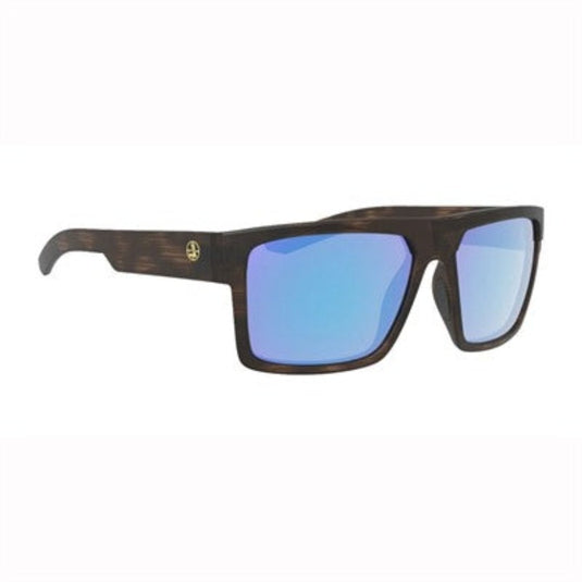 Leupold Becnara Shooting Glasses - Matte Tortoise with Blue Lens