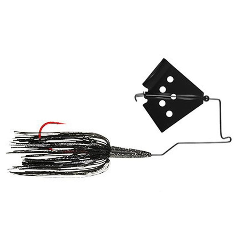 Load image into Gallery viewer, Megastrike Cavitron Buzzbaits - Black with Black Blade
