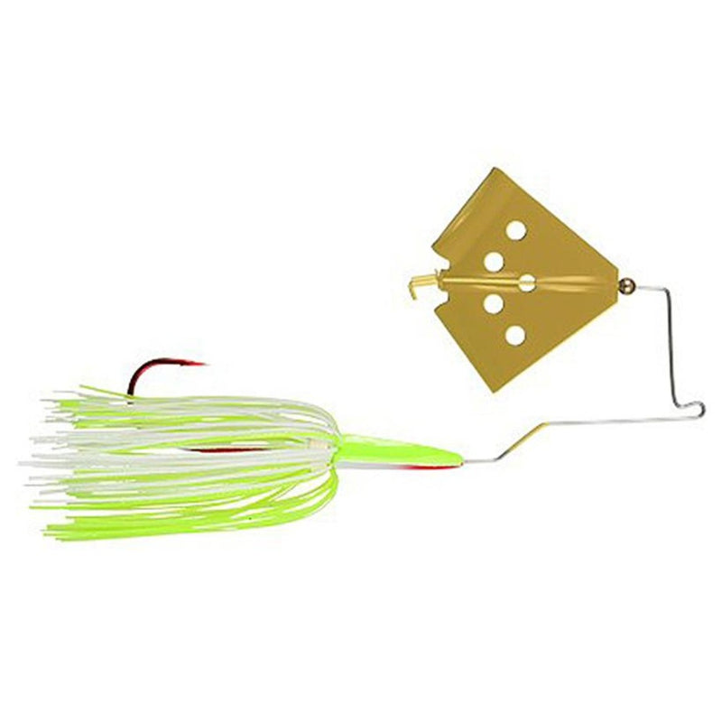 Load image into Gallery viewer, Megastrike Cavitron Buzzbaits - Chartreuse with Gold Blade
