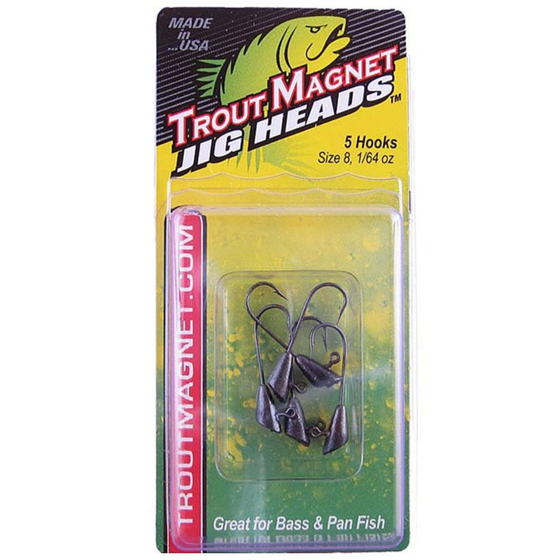 Load image into Gallery viewer, Trout Magnet Jig Heads - Black
