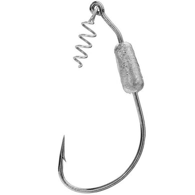 Mustad Power Lock Plus Spring Keeper Weighted Hook