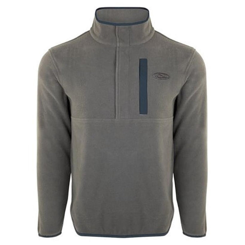 Load image into Gallery viewer, Drake Waterfowl Camp Fleece Pullover 2.0 - Charcoal/Navy
