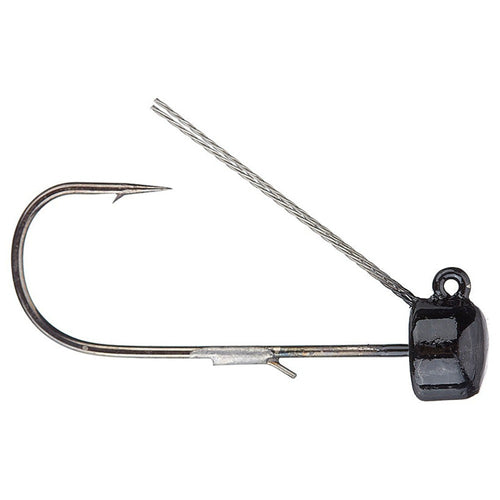 Z-Man Power Finesse Shroomz Weedless Jig Heads Black