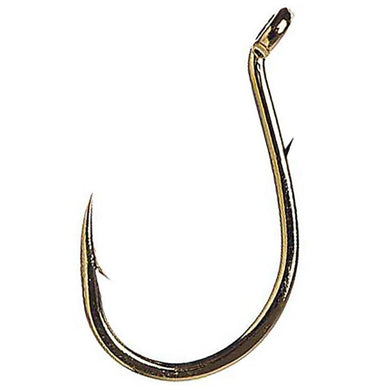 Gamakatsu Single Egg Barb on Shank Hooks - Gold