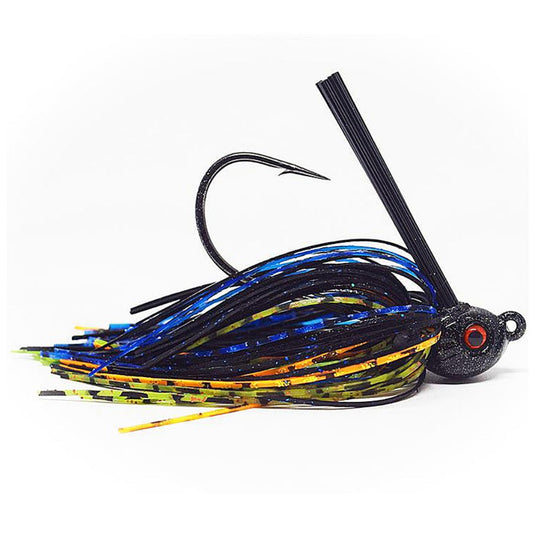 Talon Fishing Billy Mac Jigs - Black and Blue Tiger