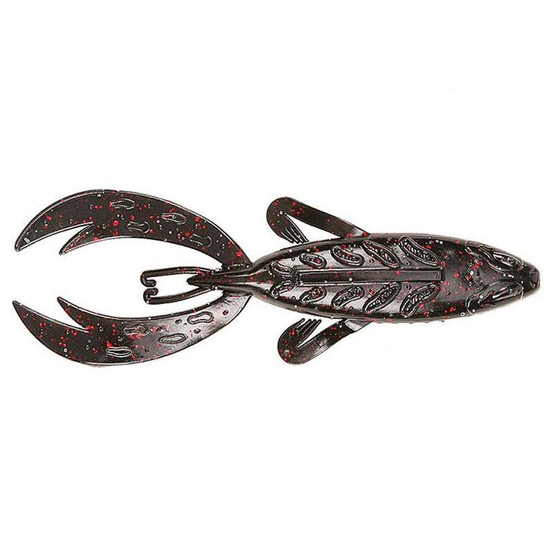 Load image into Gallery viewer, Big Bite Baits Fighting Frog - Black Neon
