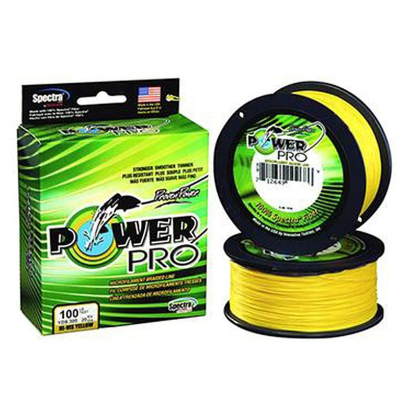 Load image into Gallery viewer, Power Pro Braided Line Yellow 100yds
