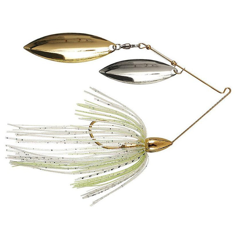 Load image into Gallery viewer, War Eagle Gold Double Willow Spinnerbaits
