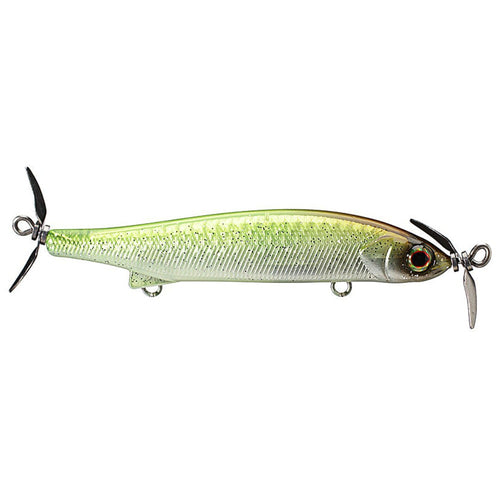 Jackall I Prop Spybaits Chartreuse Back Glitter