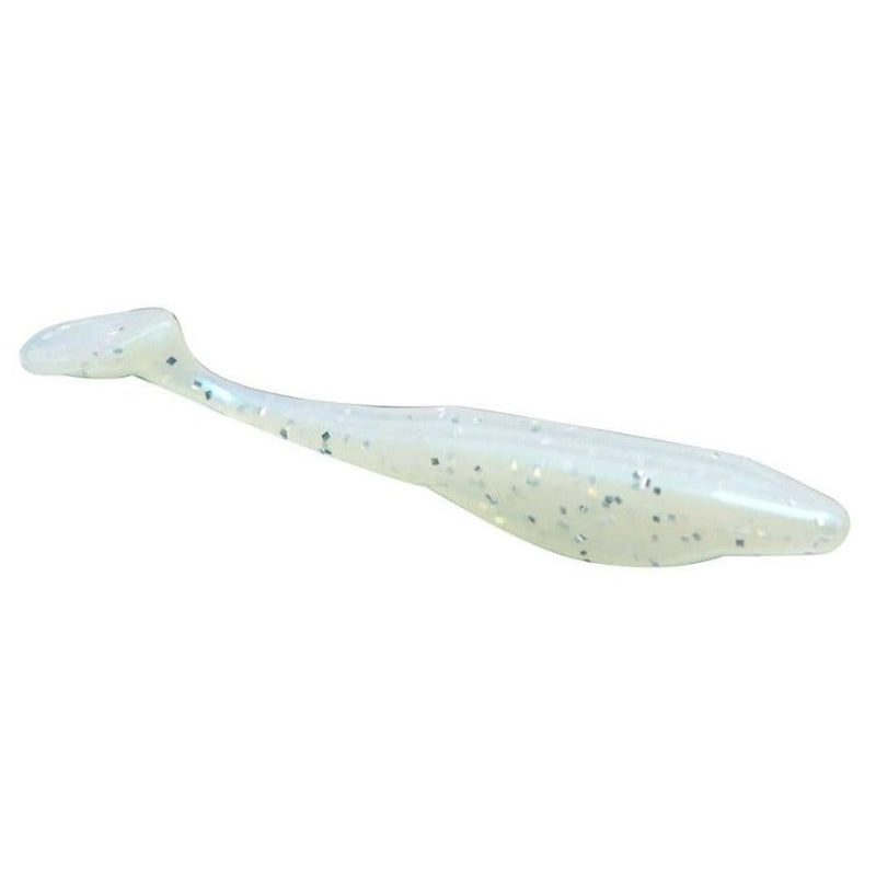 Load image into Gallery viewer, Zoom Swimmin&#39; Super Fluke Jr. Swimbaits - Blue Pearl Silver Glitter
