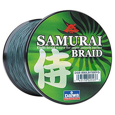 Daiwa Samurai Braided Fishing Line Green