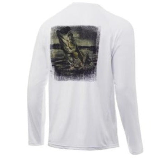 Huk Pursuit Bass Camp Long Sleeve Shirt