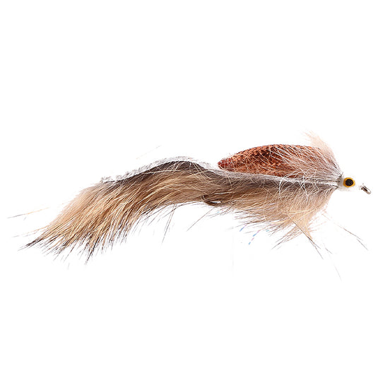 Umpqua Zonker Flies - Natural/Copper