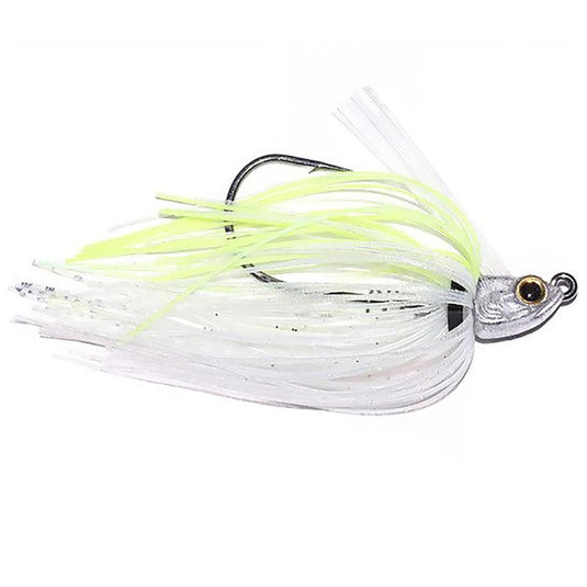 6th Sense Divine Swim Jigs - Raw White Treuse