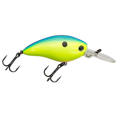 Yo-Zuri 3DS MR Crankbaits - Black and Blue Chartreuse