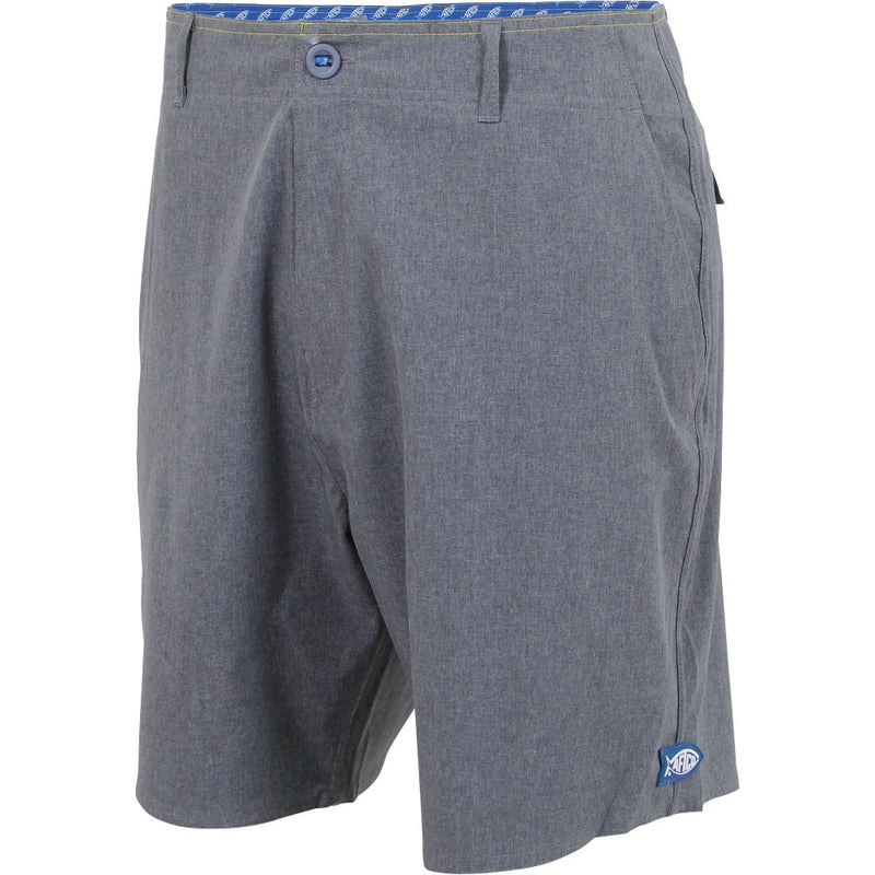 Load image into Gallery viewer, Aftco Cloudburst 8in Fishing Shorts Charcoal Heather
