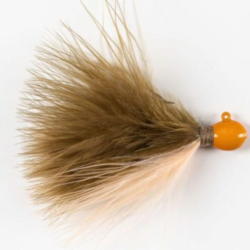 Load image into Gallery viewer, White River Zig Jigs - Sculpin and Olive Peach
