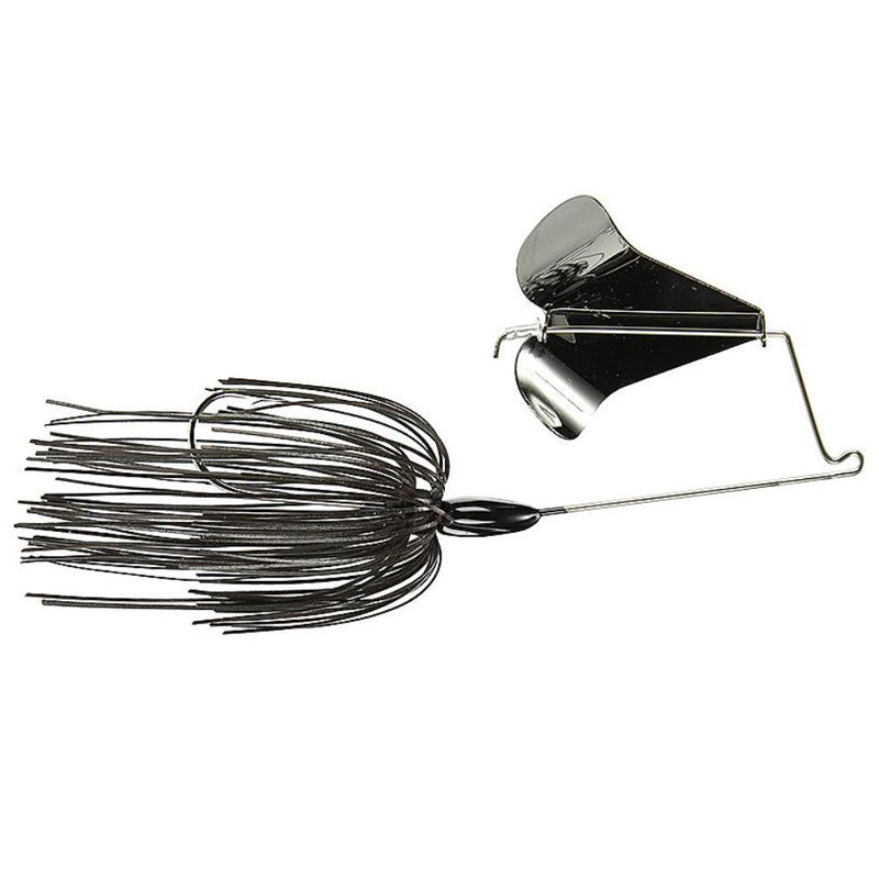 Load image into Gallery viewer, War Eagle Single Prop buzzbait - Black with Black Blade
