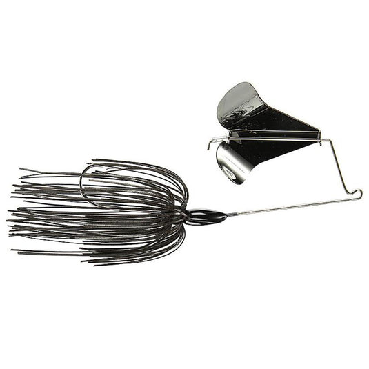 War Eagle Single Prop buzzbait - Black with Black Blade