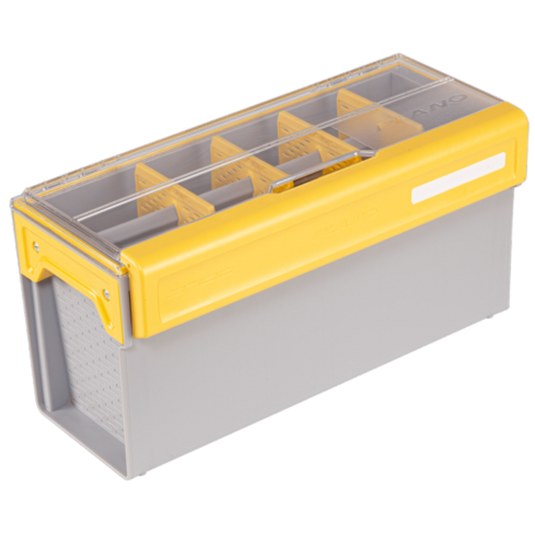 Plano Edge 3700 Spinnerbait Storage Box - 700 - Gray and Yellow