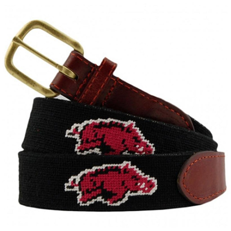 Load image into Gallery viewer, Smathers &amp; Branson Razorback Needlepoint Belt
