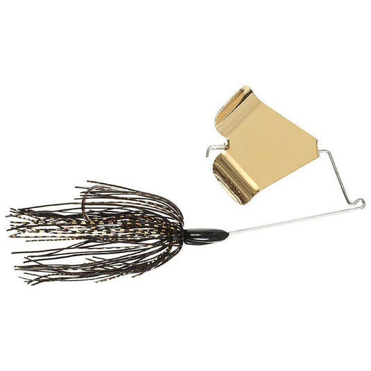 War Eagle Buzz Baits - Black and Gold with Gold Blade