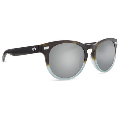 Costa Del Mar Sunglasses - Matte Tide Pool with Gray Silver Mirror Lens