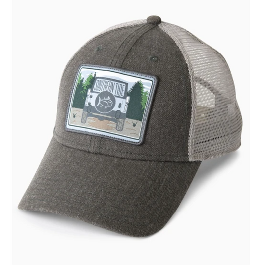 Southern Tide Waxed Off-Road Patch Trucker Hat