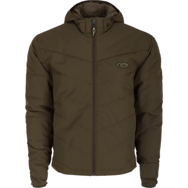 Load image into Gallery viewer, Drake MST Waterfowl Pursuit Synthetic Full Zip Jacket with Hood - Green Timber
