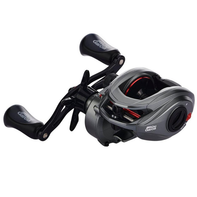 Load image into Gallery viewer, Abu Garcia Max 4 Casting Reel Right Hand Left View
