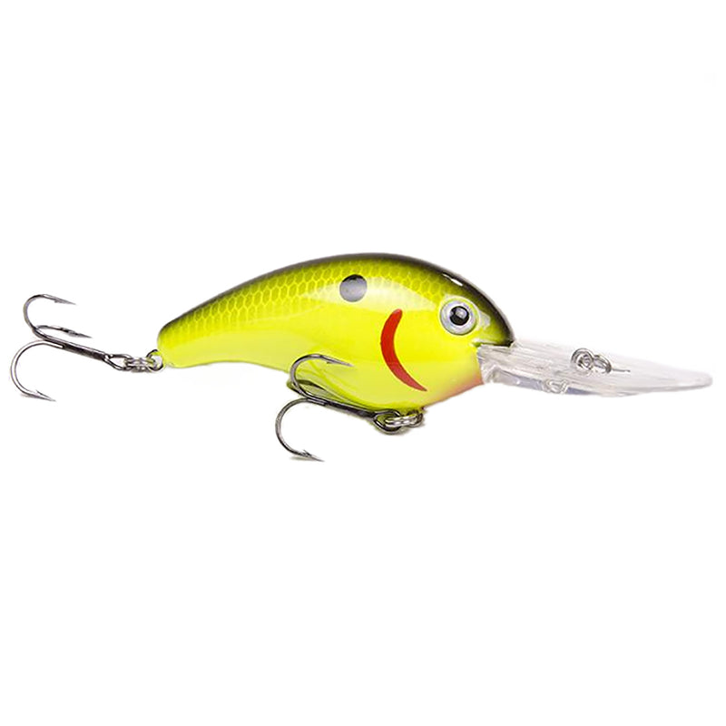 Load image into Gallery viewer, Strike King Pro Model 3XD Series Crankbaits - Black Back Chartreuse
