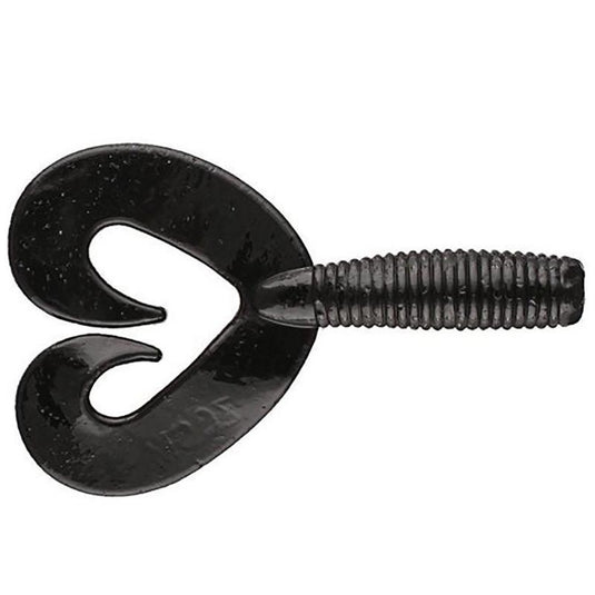 Zoom Fat Albert Twin Tail Grubs - Black