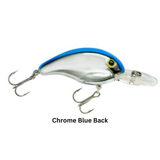 Bandit 200 Series Crankbait - Chrome Blue Back