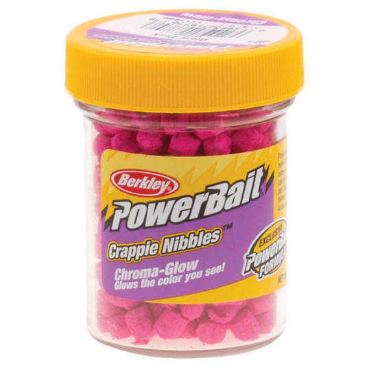 Berkley Powerbait Crappie Nibbles - Chroma Glow