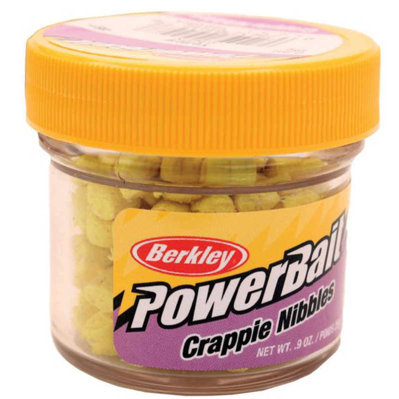 Load image into Gallery viewer, Berkley Powerbait Crappie Nibbles - Yellow
