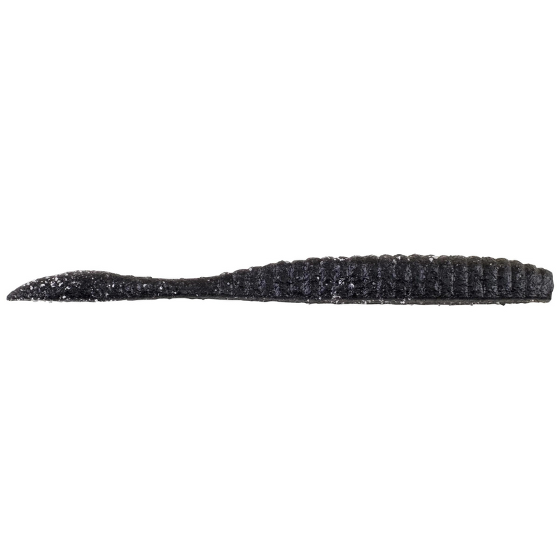 Load image into Gallery viewer, Berkley Powerbait Maxscent Flat Worms - Black
