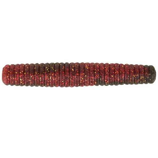 Berkley Powerbait Maxscent Lil' General Worms Hot Craw