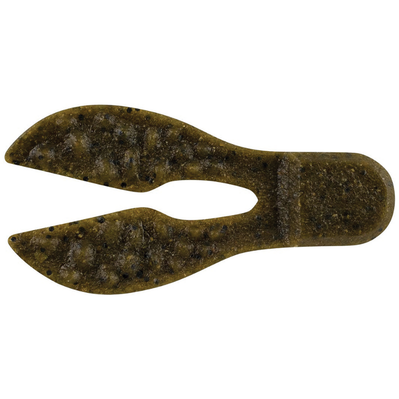 Load image into Gallery viewer, Berkley Powerbait Maxscent Meaty Chunk Trailers - Green Pumpkin
