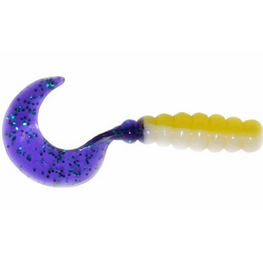 Big Bite Bait Fat Grubs - Acid Rain Junebug