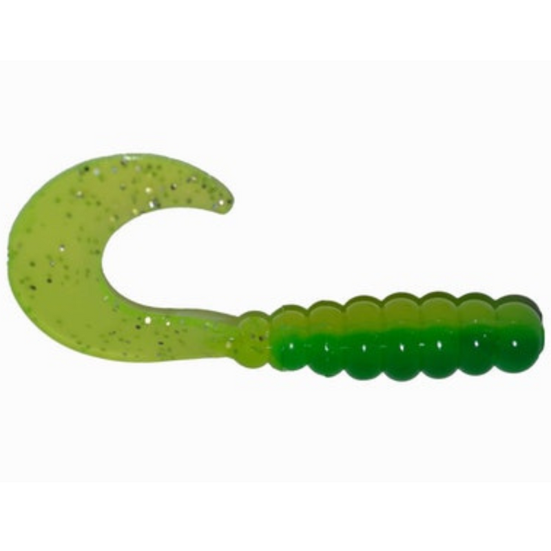 Load image into Gallery viewer, Big Bite Bait Fat Grubs - Tractor Green
