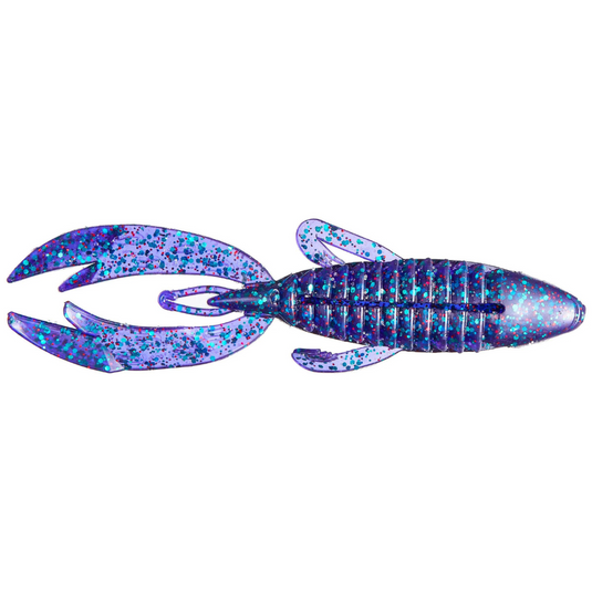 Big Bite Baits Fighting Frog - Junebug Red Flake